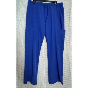 Natural Uniforms Medical Blue Scrub Pants Modern Fit Cool Stretch Women's L